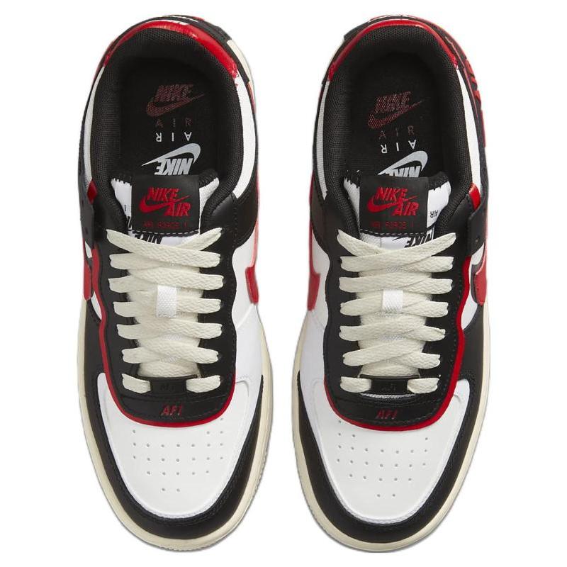 Nike Женские кроссовки Air Force 1 Low Shadow Summit White University Red Black DR7883-102
