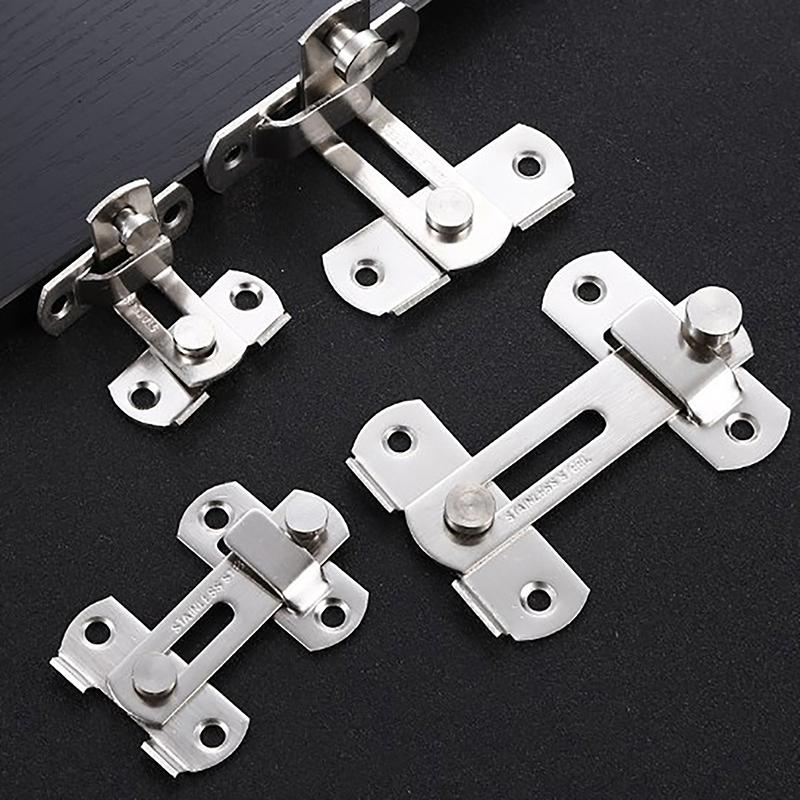 Stainless Steel Hasp Latch Lock For Sliding Door Window Cabinet Fitting For Home Security Door Hardware Accessories