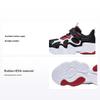 Li Ning Kids Sports Нескользящие износостойкие низкие кроссовки для бега Детские кроссовки для бега Черный Белый YKNT010-1
