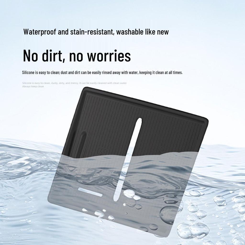 Силиконовая беспроводная зарядная панель, совместимая с Ford: Коврик для телефона на центральную консоль и аксессуар для интерьера автомобиля.