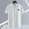 4XL-11XL Большие топы размера Лето Большие рубашки поло Мужская винтажная одежда Модная футболка с коротким рукавом