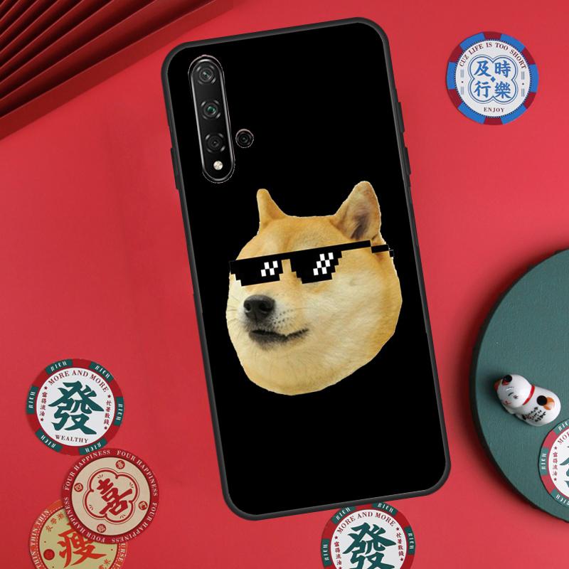 Смешной мем с собакой Cheems Doge Для Huawei Nova 11 Pro 9 10 SE Y60 Y70 Y90 Y61 Y91 Y72 Y73 12i 11i 8i P20 P30 P40 Lite Чехол