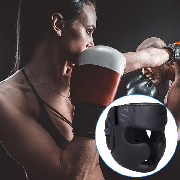 Шлемы для бокса Защитные шлемы Шлемы для кикбоксинга Кожа PU Тренировочные шлемы для спарринга Шлемы Тренировочное оборудование