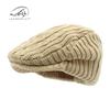 Ретро шерстяной берет женский осенне-зимний вязаный головной убор флисовая теплая шапка повседневная кепка мужская