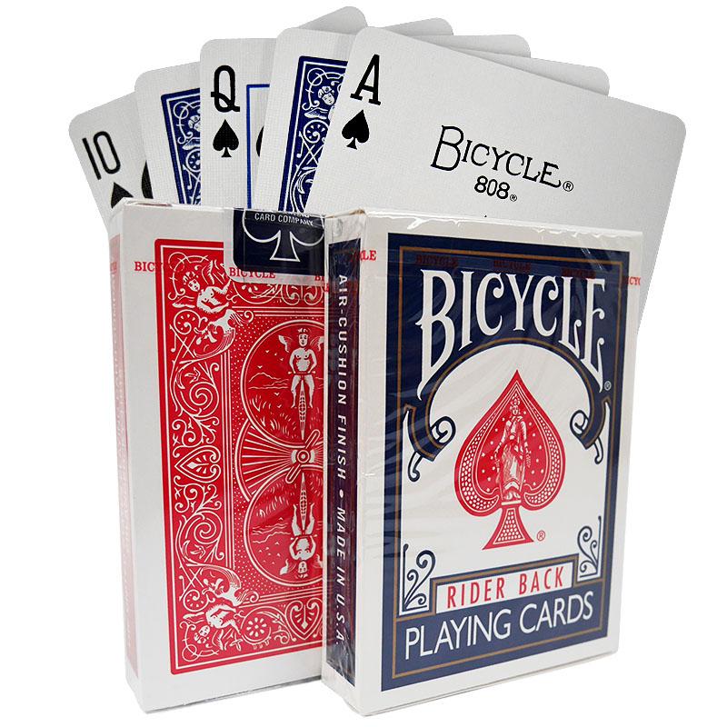 Игральные карты Bicycle Rider Back Deck 808 Запечатанные Покер USPCC Магия Карточные игры Крупный план Сценическая магия Магические трюки Реквизит для фокусника