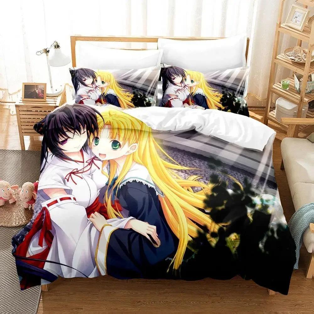 Новый комплект постельного белья Kawaii High School DxD Single Twin Full Queen King Size Bed Set Adult Kids Bedroom Duvet cover Sets Anime Bed