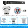 New Replacement Rowing Boat Air Valve Double Seal Air Gas Valve Caps Dinghy Kayak Canoe Inflatable Boat Boat Accessories
