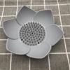 Цветы в форме лотоса, сливная мыльница, мыльница, держатель тарелки, портативная мыльница без дырокола, аксессуары для ванной комнаты