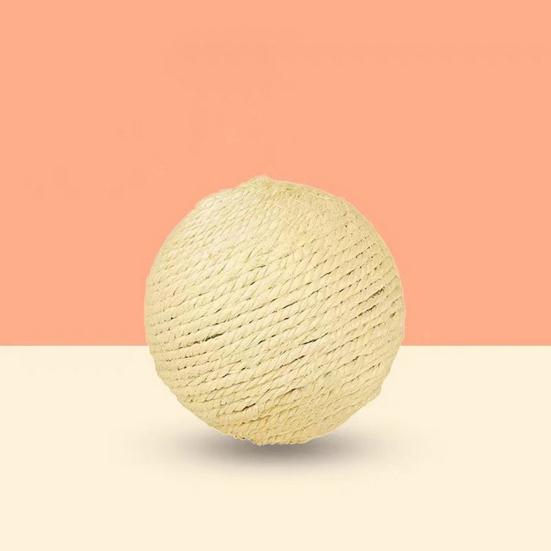 Игрушка для кошек, интерактивная игрушка-когтеточка из сизаля, устойчивая к укусам игрушка для домашних животных, для снятия стресса и упражнений