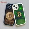Забавный чехол для телефона Bitcoin money для iPhone 14 13 11 12 Pro MAX 13 12 MiNi 7 8 plus iPhone 13 pro XS XR Защитные чехлы из овчины