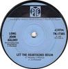 7-дюймовая пластинка LONG JOHN BALDRY - Let The Heartaches Begin 7N17385 Pye Records 1967 UK Рок Б/У