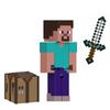 Mattel Minecraft Action Figure & Accessories 2-Pack with Steve, 3.25-Inch Scale Collectible Toy Set