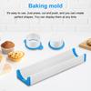 Circle Cake Pop Mold Set with 9 Inch Tray Easy Press Cut Baking Cutter Molds Cake Decorating Kit for Home Baking Birthday Parties Wedding