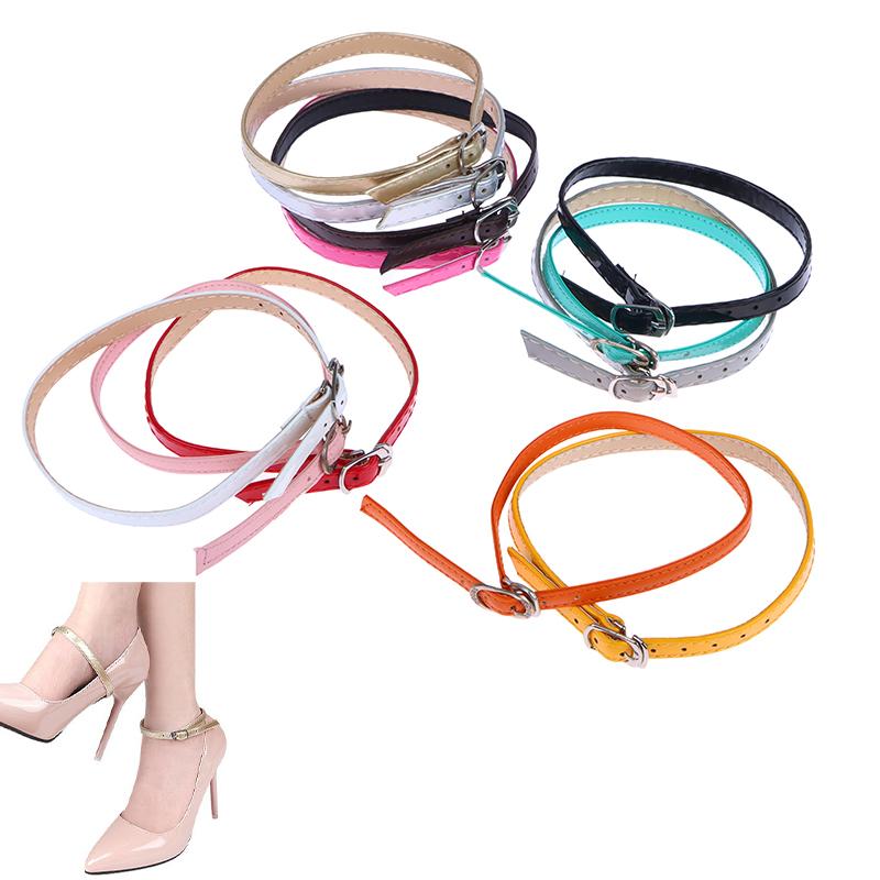 Украшение для обуви Противоскользящие ремешки на каблук для высоких каблуков Регулируемые нескользящие ремешки Шнурки для пальцев ног на сандалии Высокоэластичные шнурки