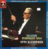 LP Record OTTO KLEMPERER, PHILHARMONIA ORCHES - Brahms, Symphony No.4 In E Minor EAC55087 ANGEL Japan Classical Used