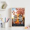 DIY Diamond Painting Two Cute Kittens Cross Stitch Kit Mosaic Art Diamond Painting Full Circle/Square Diamond Home Decoration
