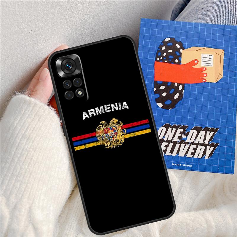 Армения Армяне Флаг Чехол Для Xiaomi Redmi Note 14 Pro 13 9 10 11 12 9S 10S 11S 12S Redmi 13C 10C 12C 14C