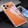 EUCAGR Прозрачный TPU чехол с подушкой безопасности для iPhone 17 Air 16e 15 14 Pro Max Plus13 12 11 S XR 7 8 6S Защитный чехол Прозрачный корпус Coque Fundas