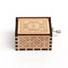 Private custom carved wooden Empty music box movie theme custom music box Christmas birthday gift Wood gift custom Wedding Gifts 3