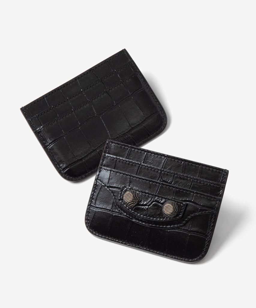[Balenciaga] Картхолдер 715193 2AANA LE CAGOLO CARD CASE ЧЕРНЫЙ/Черный [Параллельный импорт]