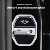 4Pcs Silicone Car Door Lock Buckle Protector Cover Accessories For MINI Cooper S Works JCW R55 R56 R50 R53 R60 R61 F54 F55 F56