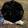 1PC space stars Umbrella-8-Rib Reinforced, Automatic Open, Lightweight & Durable, Cute Fashion Accessory for Outdoor-K1236