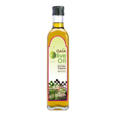 Оливковое масло холодного отжима (500 мл), Olive Oil Extra Virgin,  Gaia