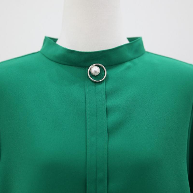 Shiz Madam Pearl Blouse Forest Gems T57516