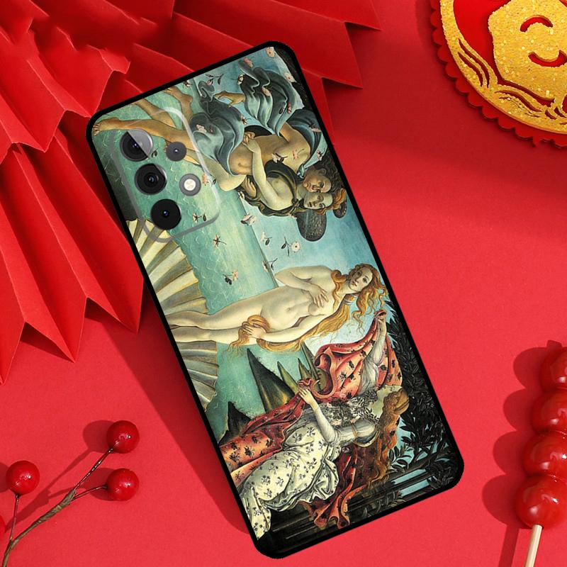 Художественные картины Рождение Венеры Чехол для Samsung Galaxy M55 M35 M15 M11 M12 M13 M14 M06 M16 M36 M56 M31 M53 M32 M52 M34 M54