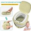 Портативный мультяшный складной дорожный горшок: Многофункциональный детский автомобильный туалет и писсуар для малышей