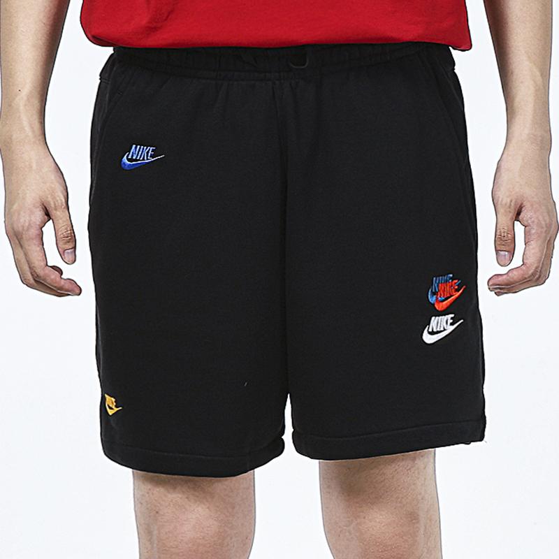 Nike Мужские шорты из французского терри Sportswear Essentials+ Черный DD4683-010