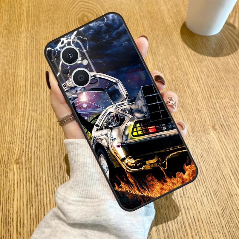 Чехол Back To The Future Для OPPO Reno 10 11 12 13 14 Pro 14F 13F 12F 11F 7 8 Lite Чехол OPPO Find X5 X8 X9 Pro