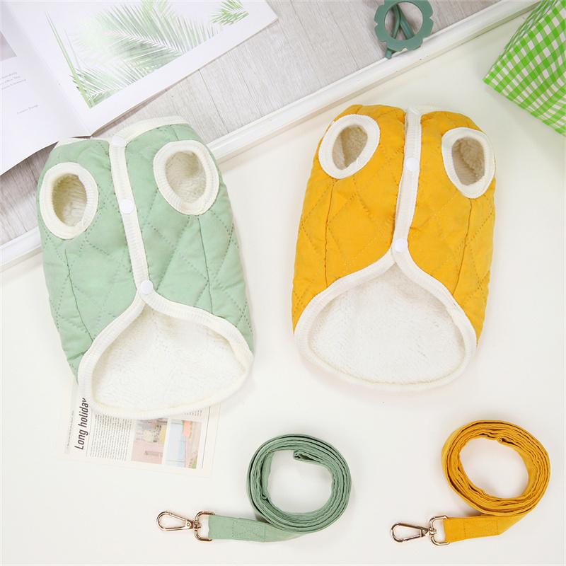 Зимняя теплая кошачья куртка-пальто для кошек, милый принт, одежда для питомцев с тяговым кольцом, сфинкс, сиамский котенок, поводок для прогулок, костюм для питомцев