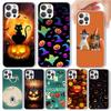 Halloween Happy Holiday Cat Pumpkin Phone Case For Apple iPhone 16 15 14 13 12 11 Pro Max Mini XS XR X 7 Plus 8 + SE Soft Silico