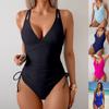 Girl One-piece Backless Swimsuit Women Comfortable Beautiful Solid Color Swimsuit Sexy Breathable Tight Bikini Bathing Suit Beachwear