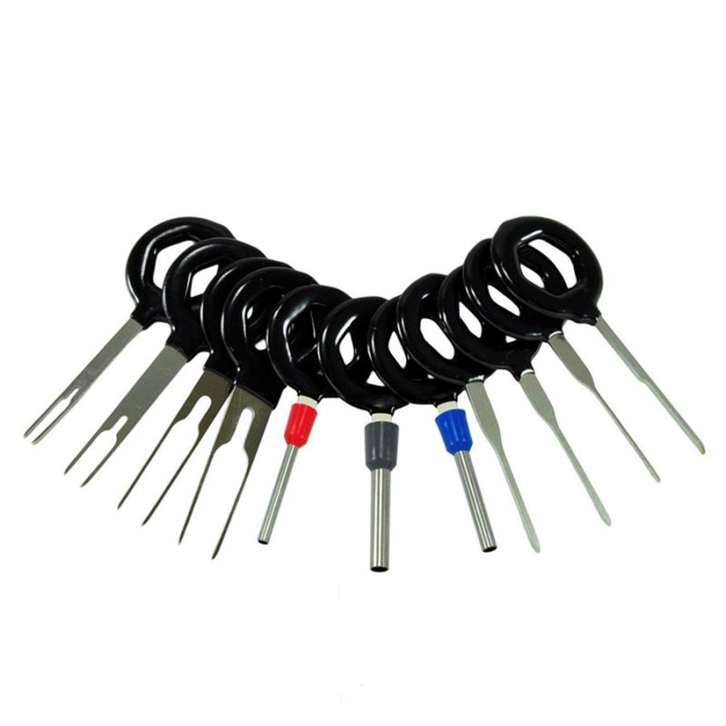 29 Pcs Motorbike Wiring Connector Pin Extractor Puller Terminal Removal Tool Kit