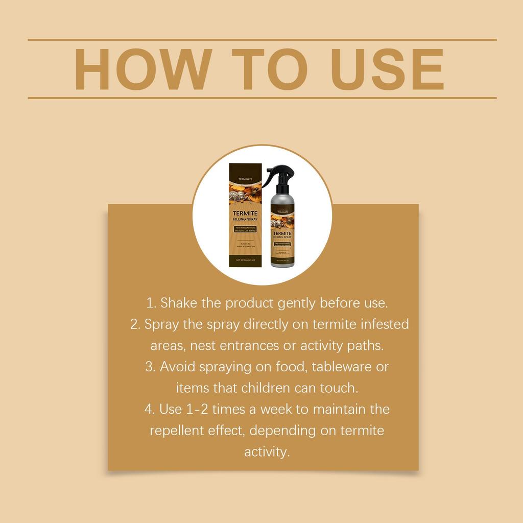 Termite Killing Spray; Termite Spray; Termite Killing(237ml)