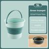Foldable Footbath Massage Bucket Soaking Bucket Folding Basin Spa Foot Bath Bucket Household Sauna Bathtub Pedicure Bath Bathtub