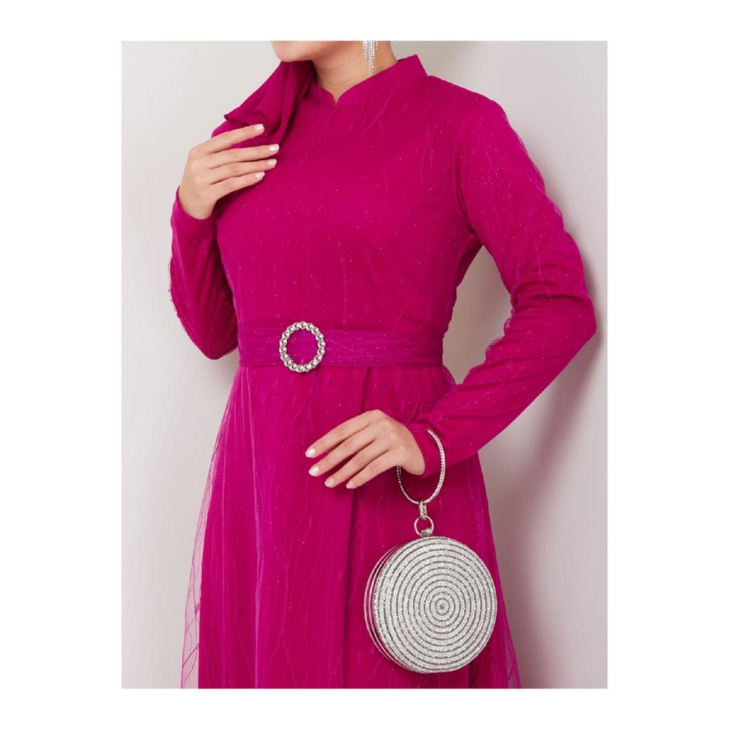 Лина Вечернее платье в хиджабе Lna001