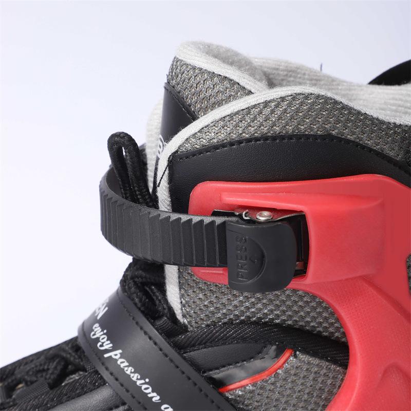 Взрослые профессиональные детские студенческие роликовые коньки из ПВХ с прямыми рядами регулируемые коньки