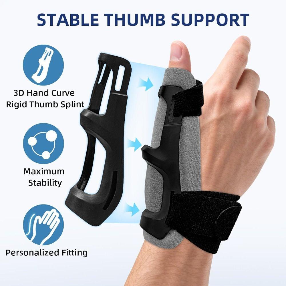 Breathable Thumb Brace Non-slip Thumb Support Professional Thumb Spica Splint Sprain Recovery