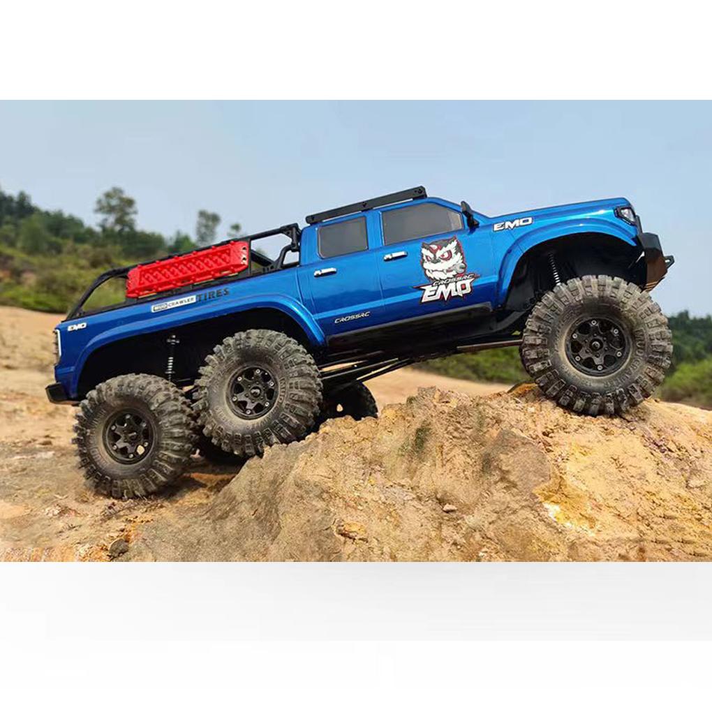 1/10 CROSSRC AT6 6WD радиоуправляемая машина Гусеничный автомобиль с блокировкой переднего и заднего дифференциала для бездорожья RTR Электрическая модель с дистанционным управлением Игрушки