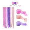3Pcs/Set Rainbow Crepe Paper Streamers For Wedding Birthday Party Backdrop Decoration Colorful Paper Crepe Garland Ribbon Decor