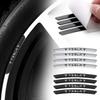 AMO1 4Pcs For Tesla Model 3 Model S Model X Model Y Cybertruck Roadster Mod Wheel Hub Stickers Wheel Rims Aluminium Decoration Strips