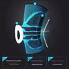 Silicone Shock Absorption Spring Scale Support Fitness Knee Pads