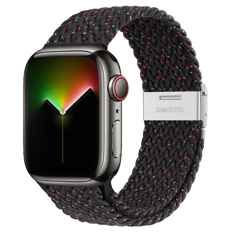 Strap For Apple watch Ultra 2 band 49mm 45mm 44mm 40mm 41mm 42mm 46mm Braided solo loop correa bracelet series 7 3 se 8 9 10 11