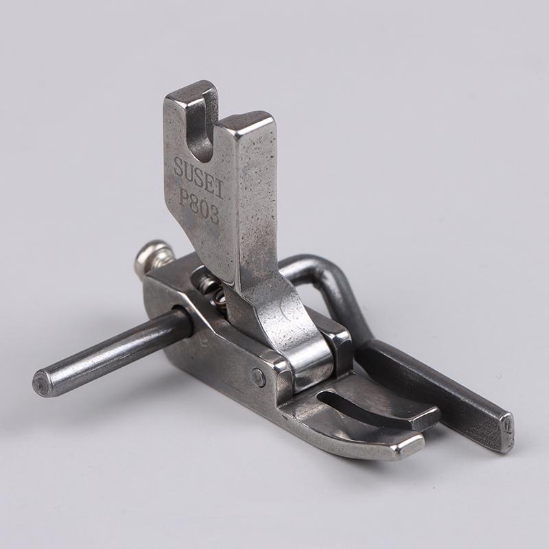 P803 Стальная направляющая прижимная лапка для квилтинга одноигольная промышленная швейная машина правая стержневая лапка для квилтинга регулируемая 0,5-2,5 см