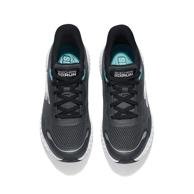 Skechers Go Run Сейчас Удобные Мягкие Низкие Повседневные Беговые Кроссовки Мужские Кроссовка Черный 220392-CCBK