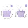 Lightweight Mesh Beach Bag Portable Shoulder Handbag Wash Bag Toiletries Organizer  Travel