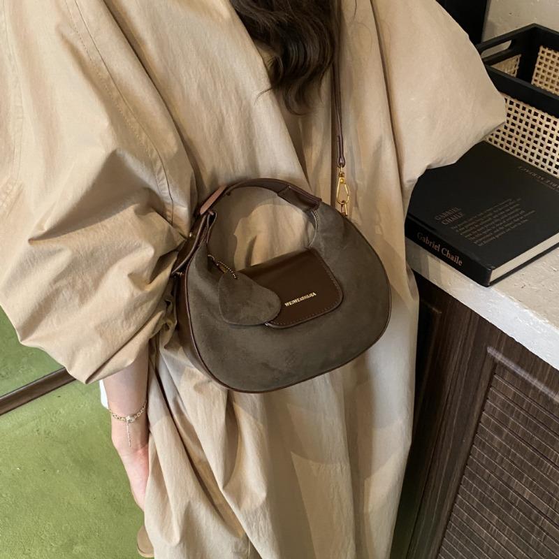 Ретро сумка-полумесяц, Простая повседневная сумка через плечо для работы, Модная сумочка